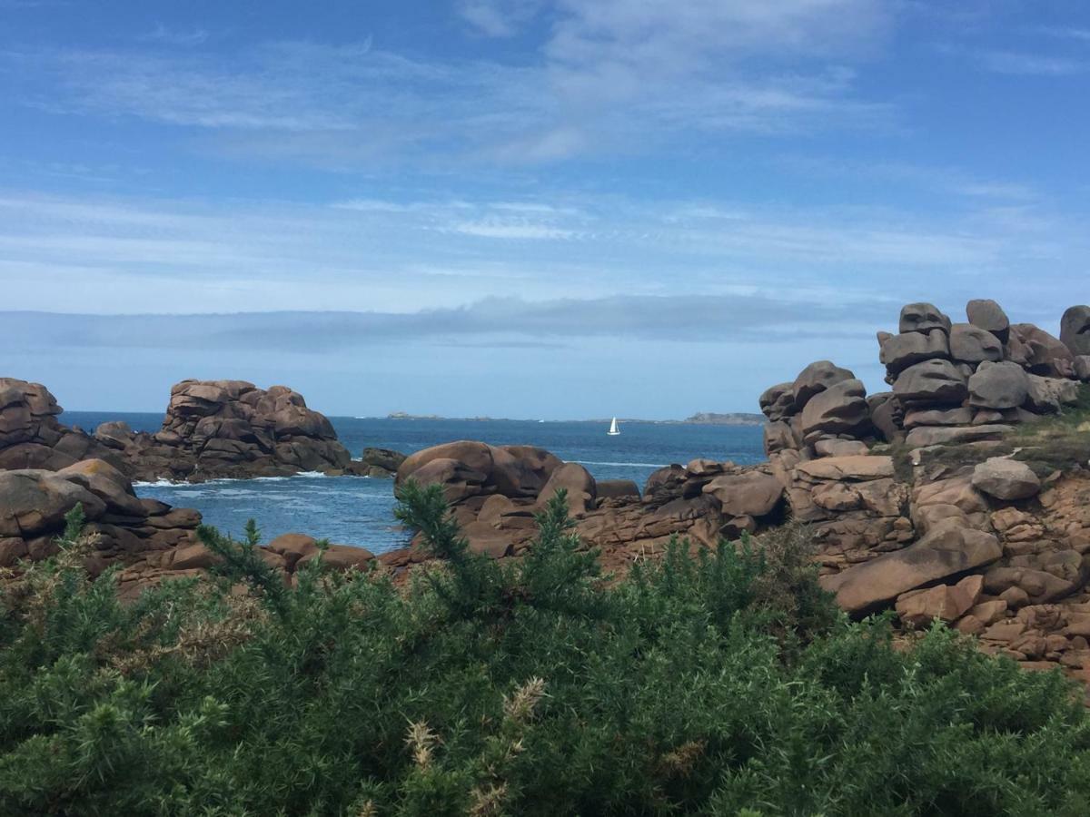 Apartament Cote De Granit Rose Perros-Guirec Zewnętrze zdjęcie
